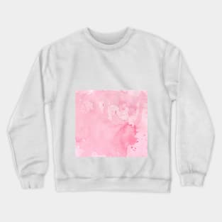 Pink Watercolor Crewneck Sweatshirt